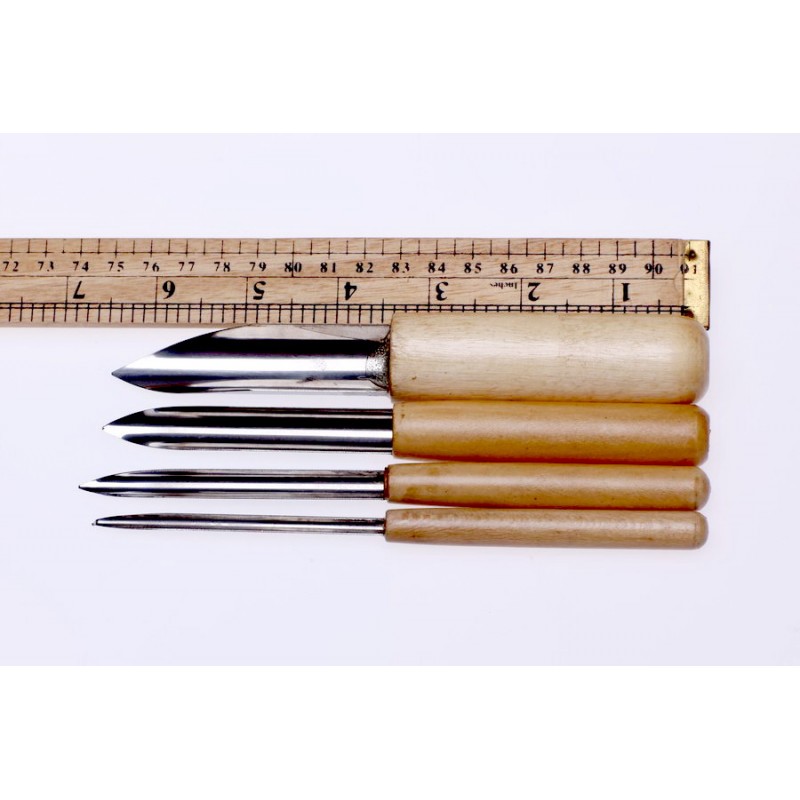 半圓打孔器套裝 A －4支 7吋
half round holing set A - 7" 4 pieces